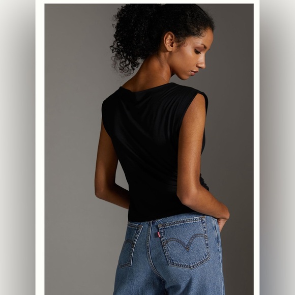 Anthropologie Draped Wrap Tank - Picture 4 of 5